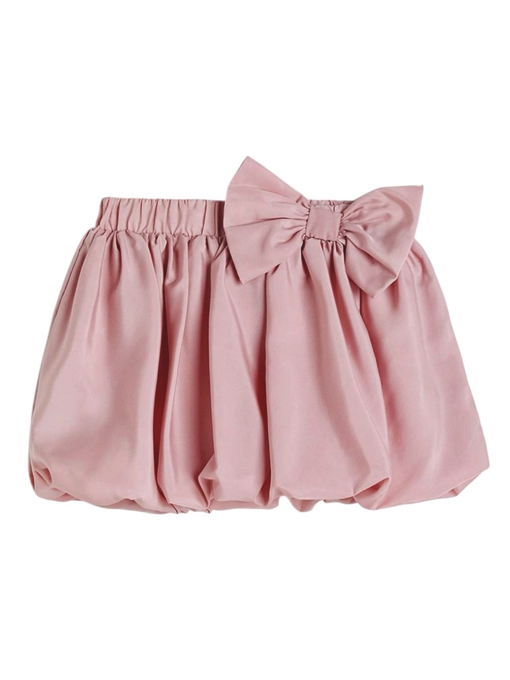 H&M girls size 7 bow detail bubble skirt